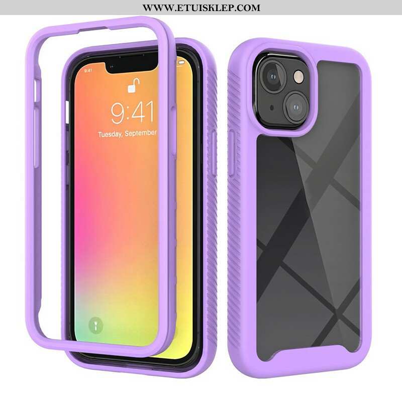 Etui do iPhone 13 Mini Hybrydowe Silikonowe Krawędzie